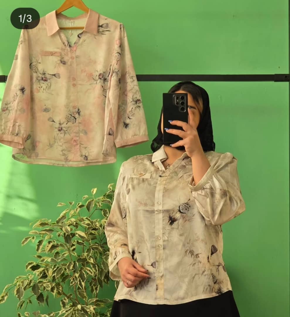 شومیز ساتن مجلسی