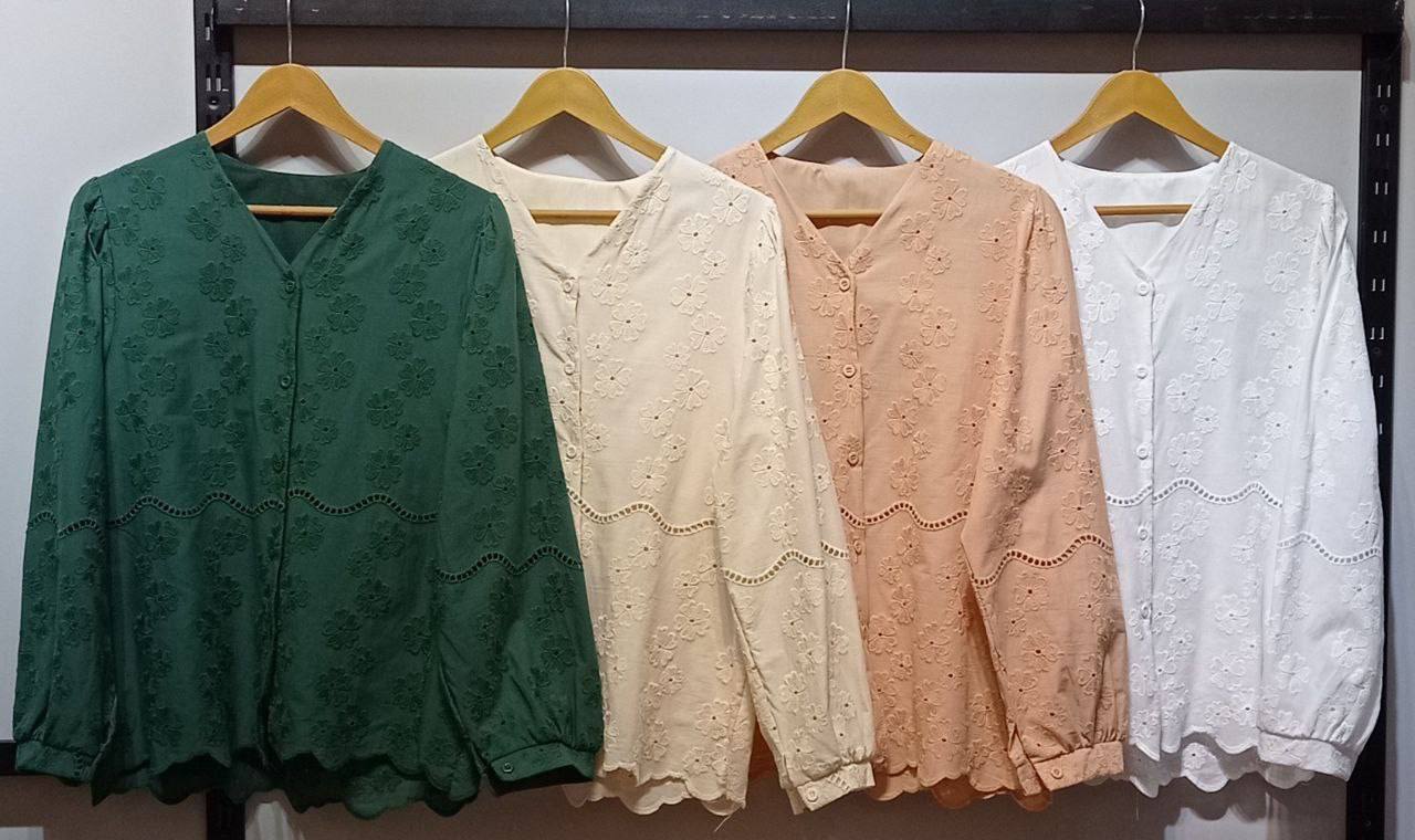 شومیز خامه دوزی